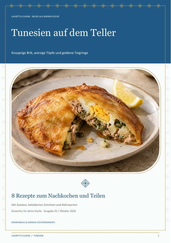 Titelblatt: Tunesien auf dem Teller