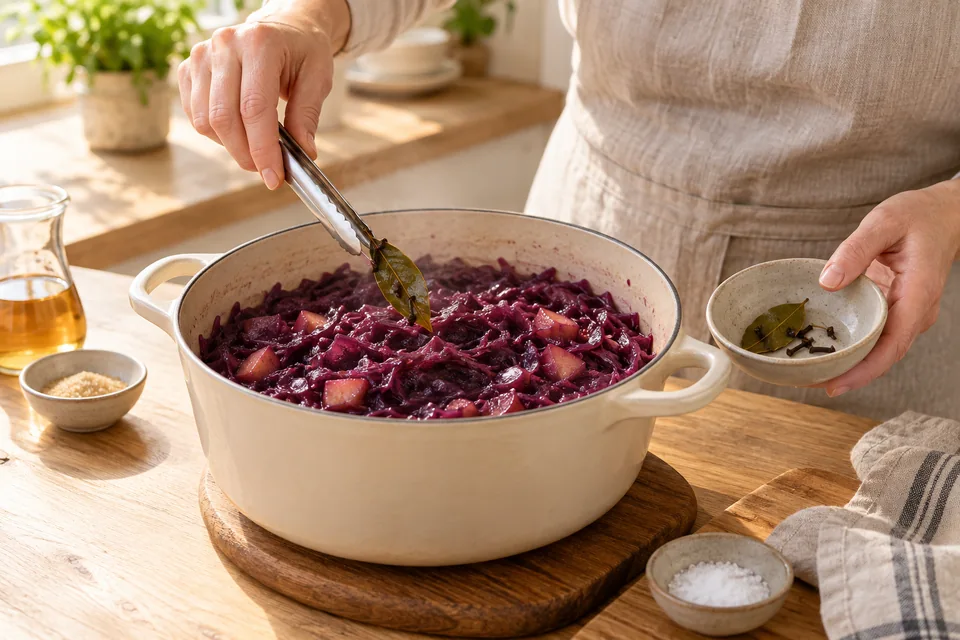 Apfelrotkohl mit feiner Gewürznote – Zubereitungsschritt 4