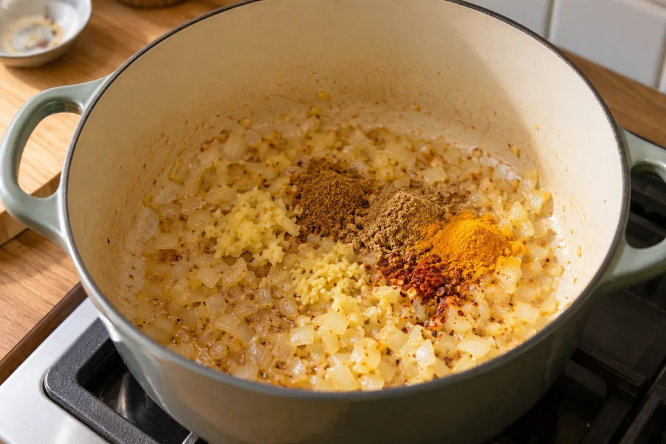 Kichererbsen-Kartoffel-Curry: Zubereitungsschritt 2