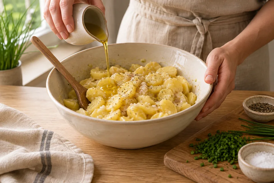 Schwäbischer Kartoffelsalat – Zubereitungsschritt 4