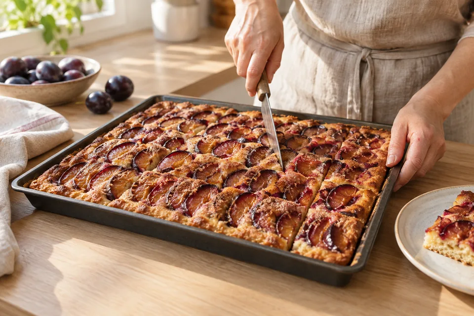 Zwetschgenkuchen vom Blech – Zubereitungsschritt 5