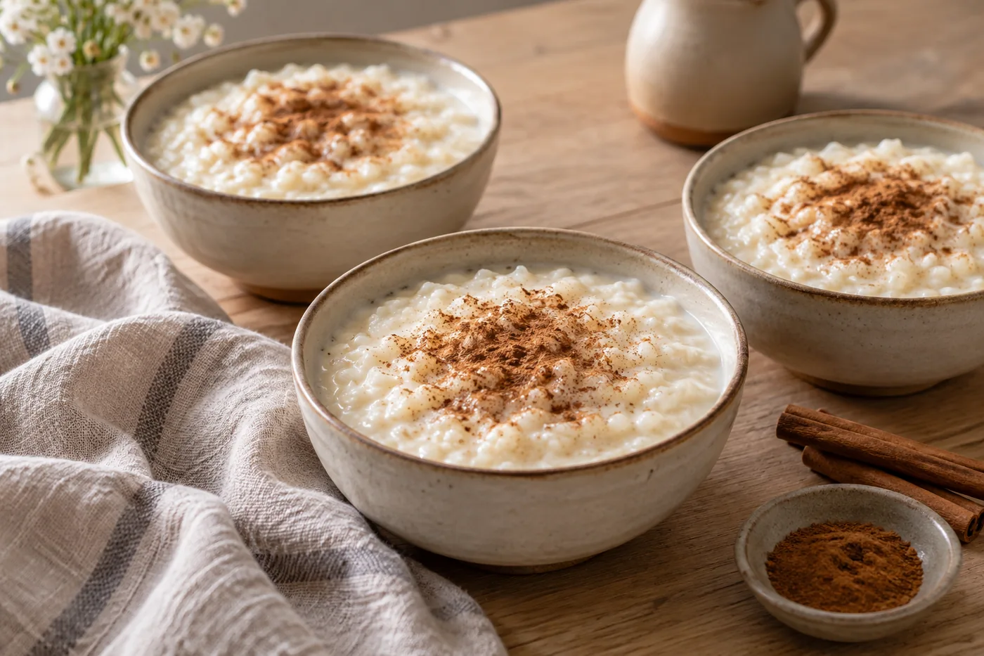 Türkischer Milchreis mit Zimt